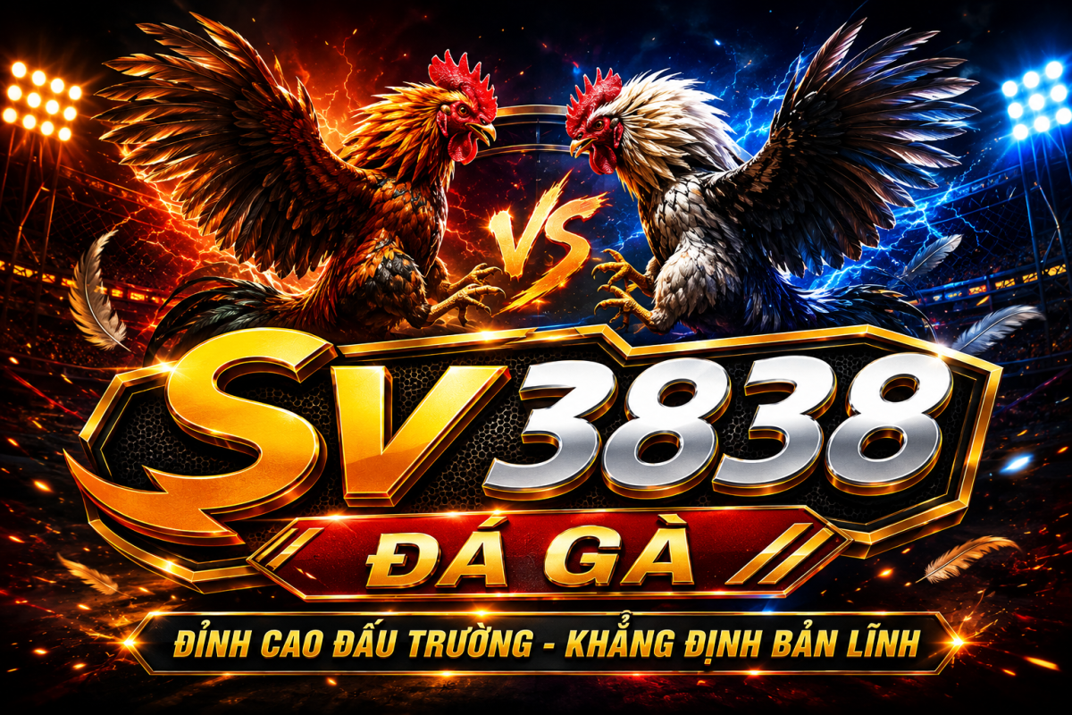 Logo SV3838 Đá Gà – Thương Hiệu Đá Gà Trực Tuyến